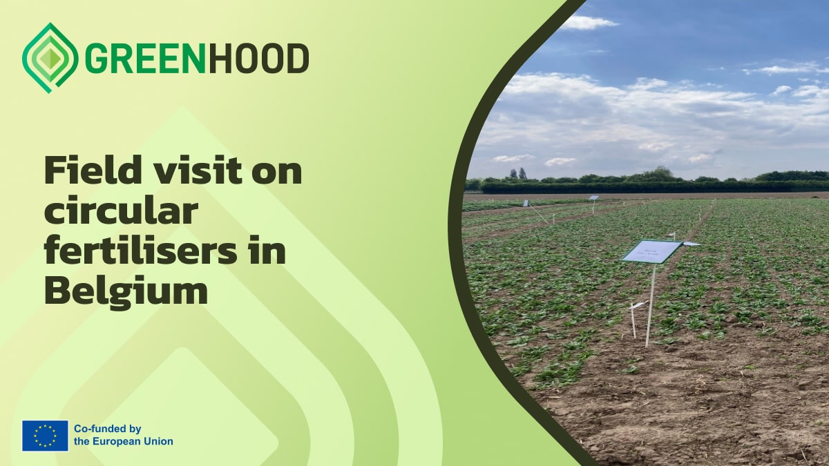 GREENHOOD joins field visit on circular fertilisers in Belgium