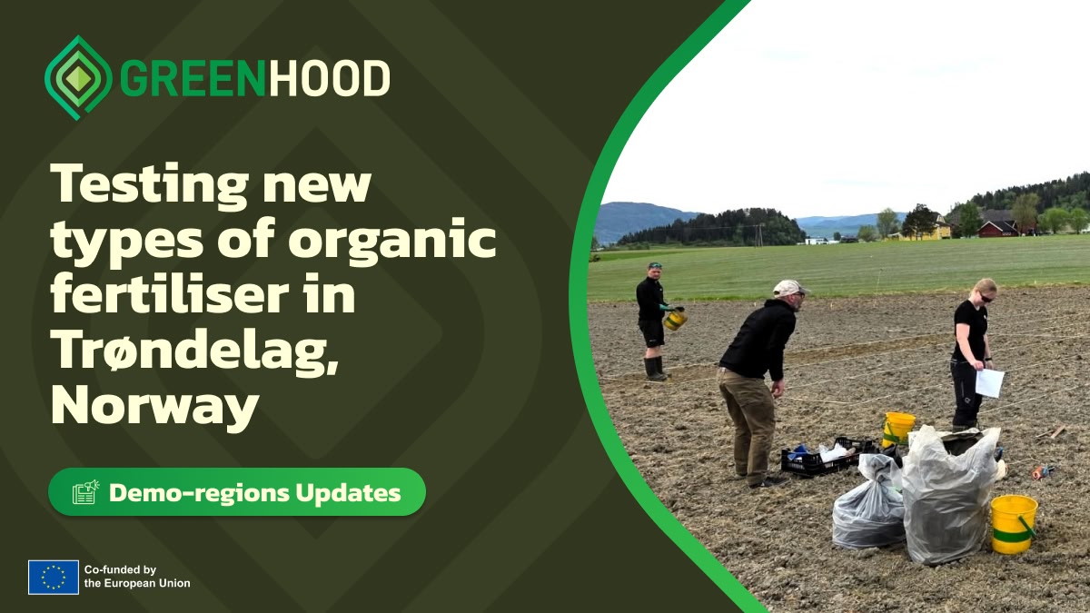 Updates from the Trondheim Fjord Basin: Testing new types of organic fertiliser