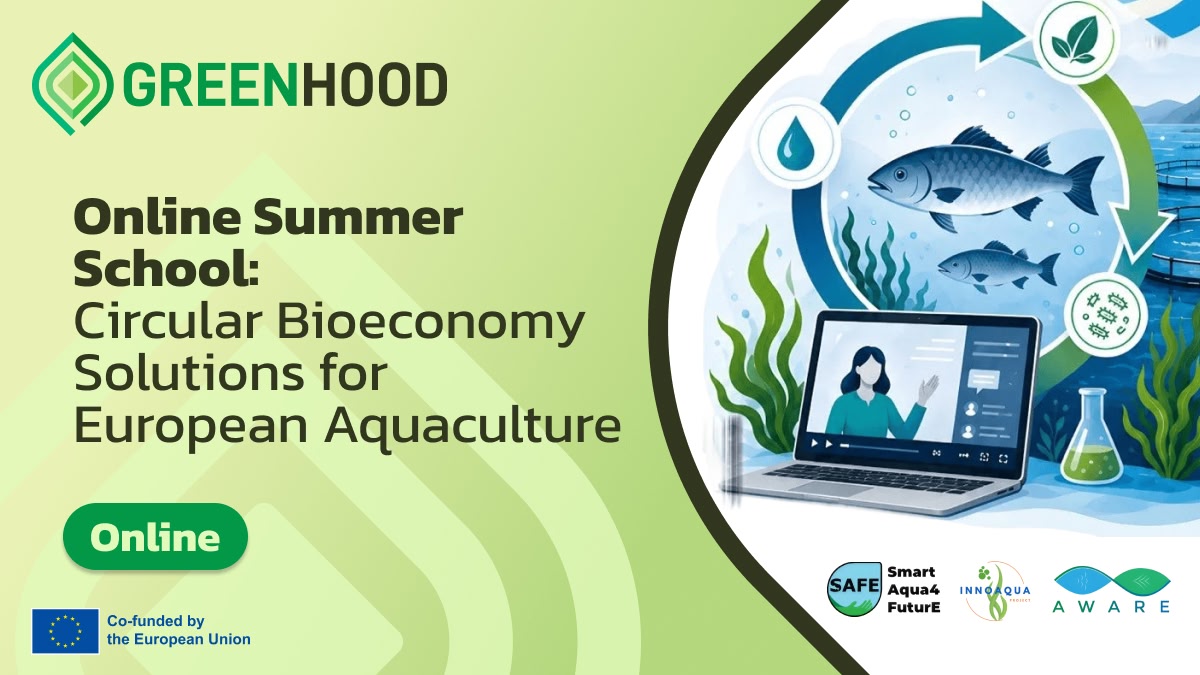 Online Summer School Series: Circular Bioeconomy Solutions for European Aquaculture