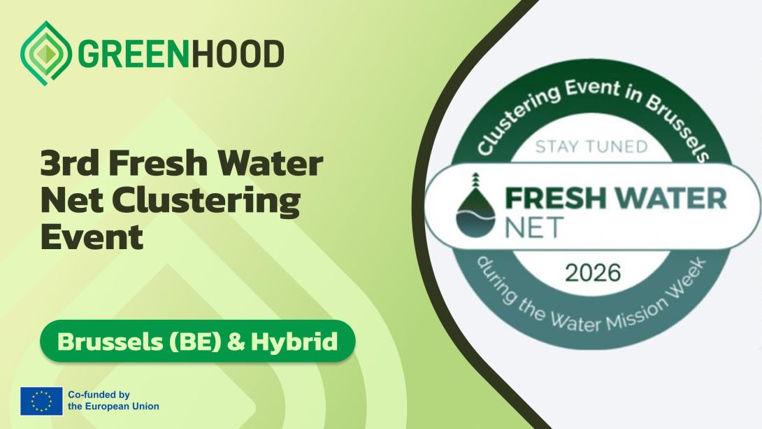 GREENHOOD at the 3rd Fresh Water Net Clustering Event banner