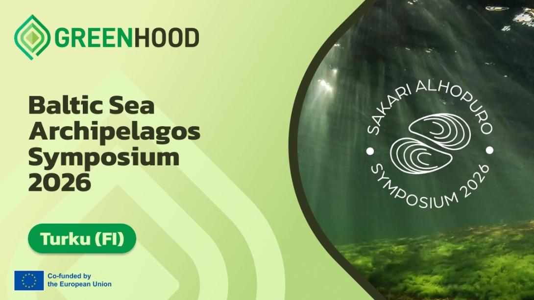 GREENHOOD at the Baltic Sea Archipelagos Symposium 2026 in Turku, Finland