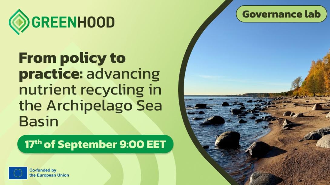 From policy to practice: advancing nutrient recycling in the Archipelago Sea Basin